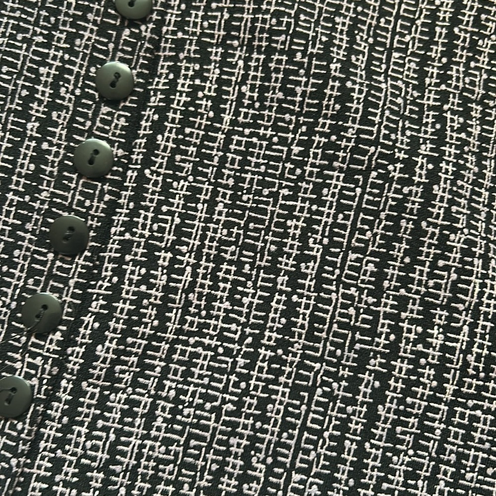 90s Slinky Witchy Button Down Maxi Skirt - Picture 6 of 7